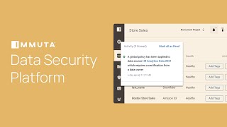 The Immuta Data Security Platform Overview