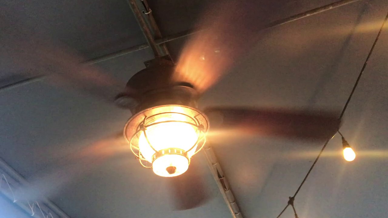 Harbor Breeze Merrimack Ceiling Fan 4 Of 4 Youtube