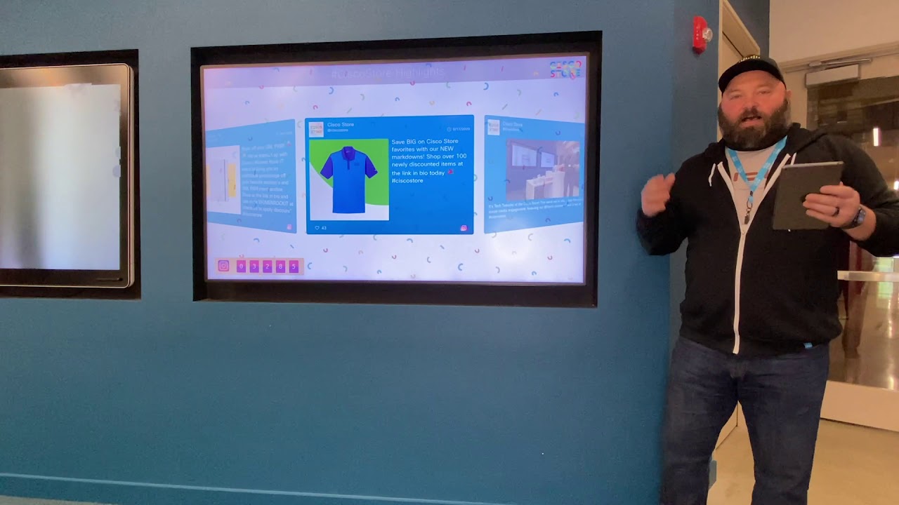 FanKave Social Listening at the Connected Cisco Store - YouTube