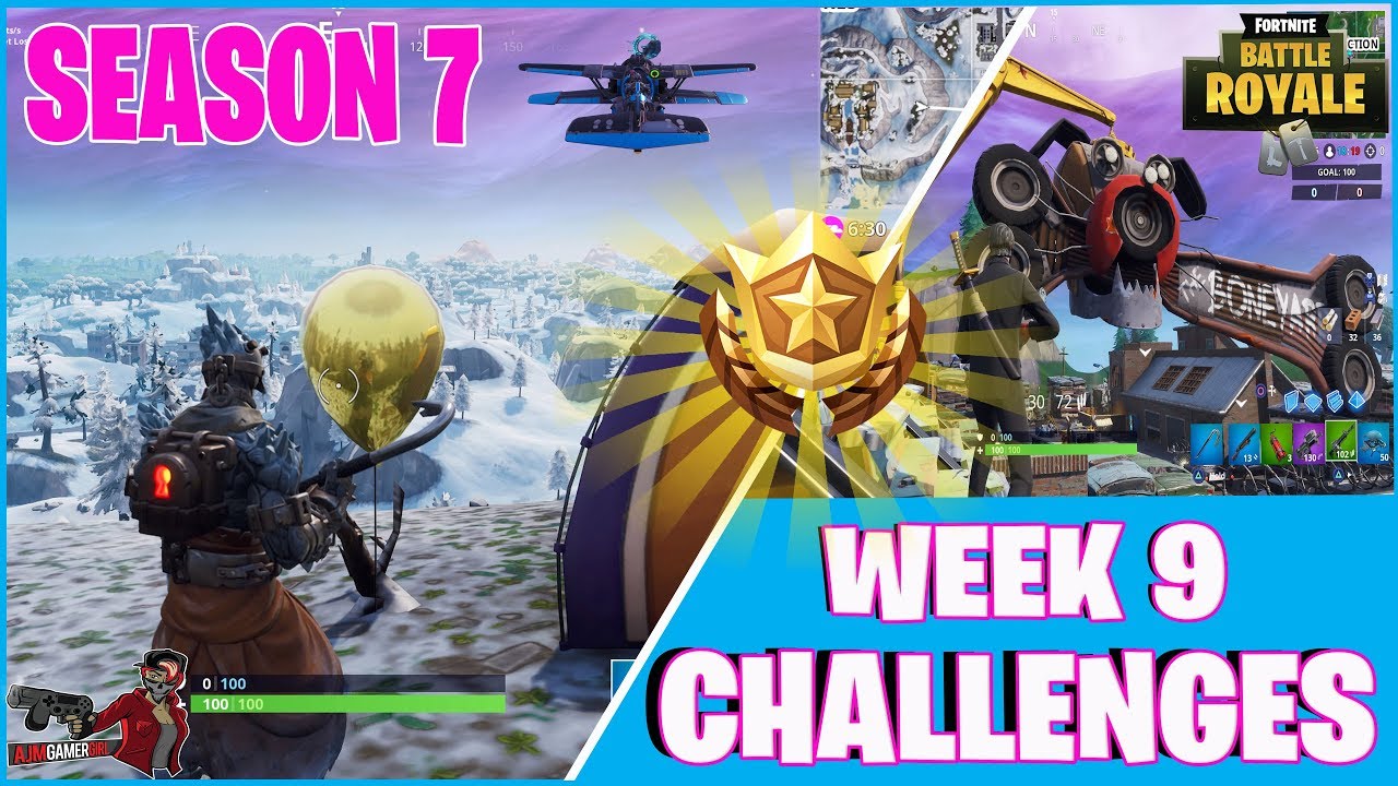 FORTNITE SEASON 7 WEEK 9 GOLDEN BALLOON LOCATIONS AND MORE