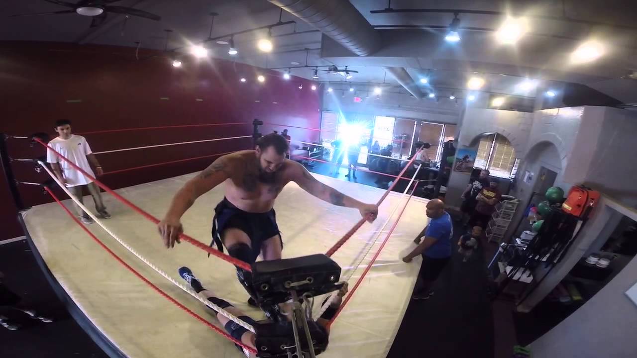 New Era Wrestling Rodger vs Adrian Mathews exhibition