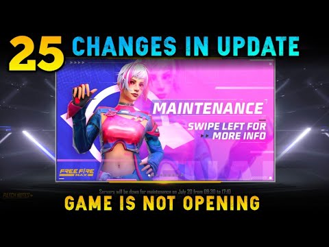 NEW UPDATE IN FREE FIRE | GAME IS NOT OPENING | OB35 UPDATE FULL DETAILS - GARENA FREE FIRE