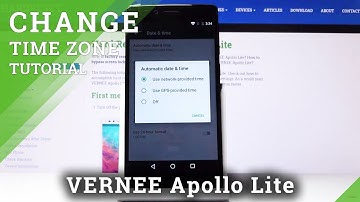 How to Change Date & Time in Vernee Apollo Lite - Set Up Date