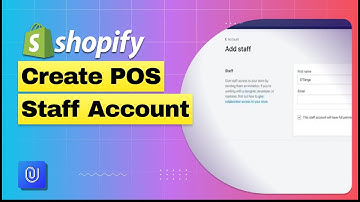 How to create POS staff account.