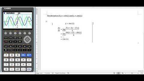 Derivative of Trig Functions
