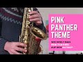 Pink Panther Theme für Alt Saxophon - How to play Pink Panther on Alto Saxophone? DailySax 149