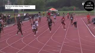 Women's 4x100m Relay Final (2024 American Athletic Conference Outdoor Track & Field Championship)