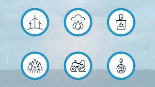 Ecology Icons And Elements | After Effects template
