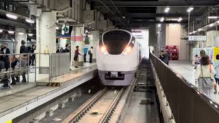 E657系K16編成ときわ10号上野到着(10M)