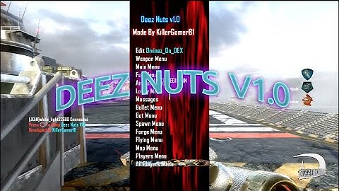 [PS3] Deez Nuts V1.0 Black Ops 2 GSC Mod Menu [1.19] [DOWNLOAD]