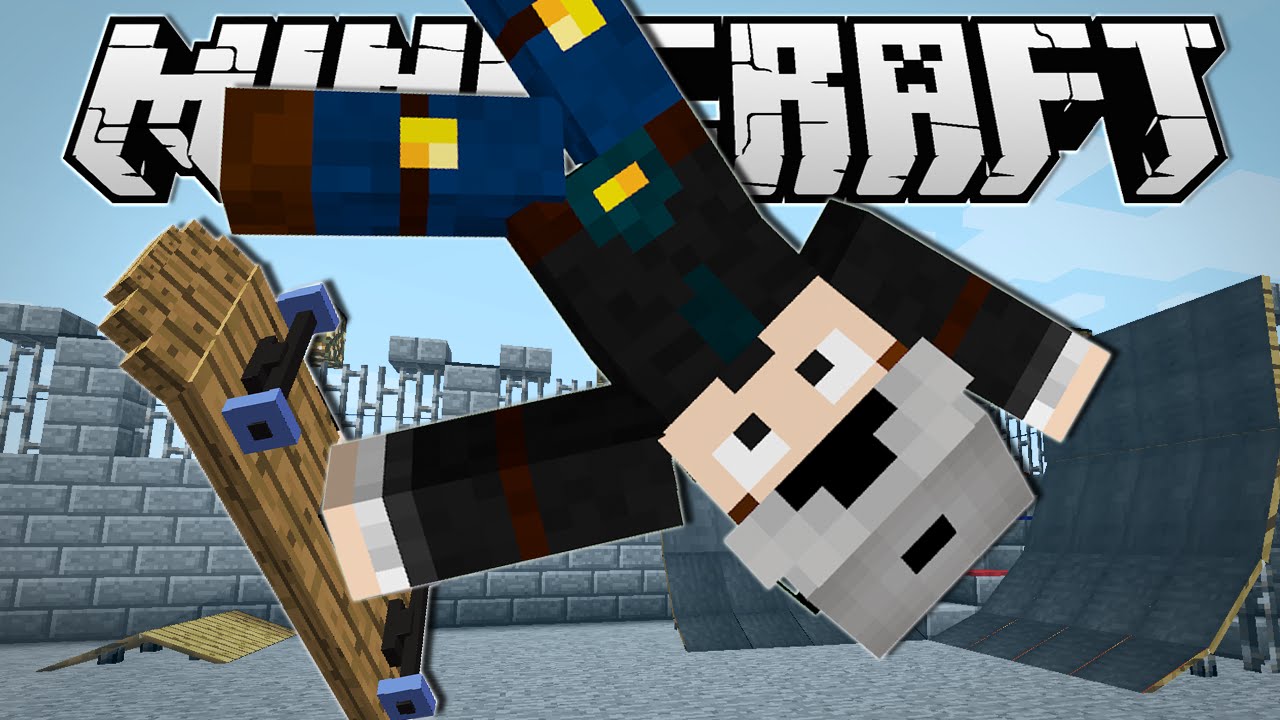 picture How To Build A Skateboard In Minecraft minecraft skateboarding in minecraft