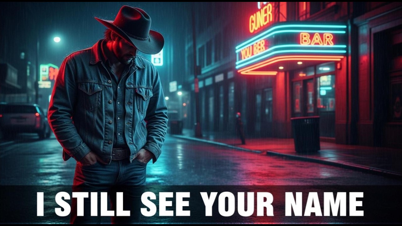 Your Name in Neon Lights 🌃 Classic Country Heartbreak Song
