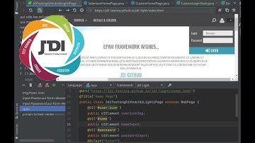 IntelliJ Page Objects picker