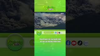 Philippines sơ tán người dân do núi lửa Mayon phun trào