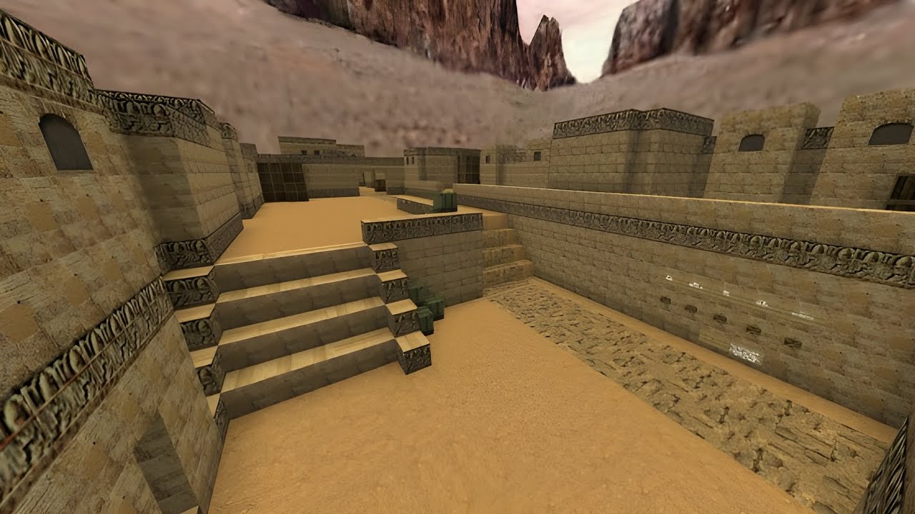 Counter Strike Dust 2 Map in Minecraft PE - YouTube