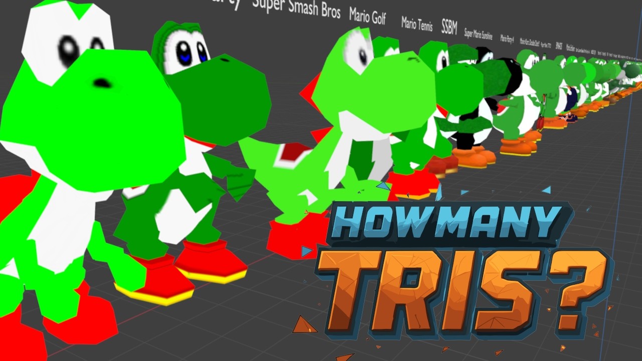The Ultimate Yoshi Model Showdown - YouTube