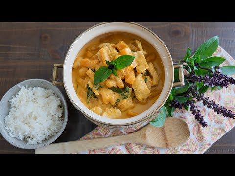 Thai Butternut Squash Red Curry - Episode 250
