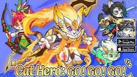 🐱 Cat Hero: GO! Gameplay & Review | Cute Cat RPG Card Game 2025 | Fun Strategy Game for All Ages 🎮