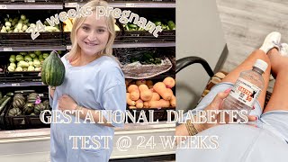 COME WITH ME to get tested for Gestational Diabetes at 24 weeks Pregnant