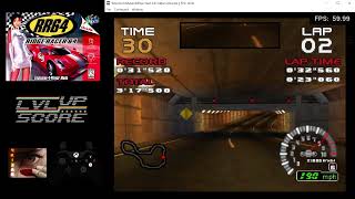 HIGHSCORE - Ridge Racer 64 - N64 305500 /FLap 030120 (Time Attack   Ridge Racer Extreme EXTRA)