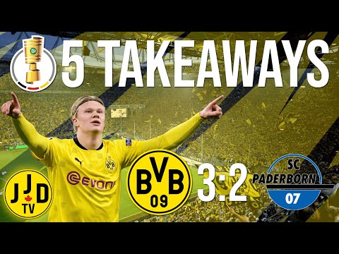 Borussia Dortmund 3:2 SC Paderborn 5 TAKEAWAYS | DFB-Pokal 2020/21 | Round of 16