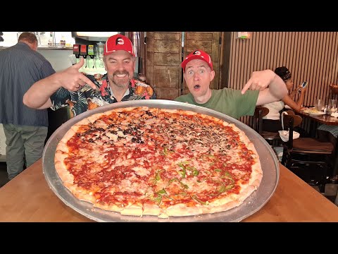 36-Inch “Godfather” Pizza Challenge with @RandySantel