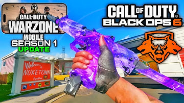 New Warzone Mobile Omnimovement Update Black Ops 6 Season 1 Integration (Android Gameplay)