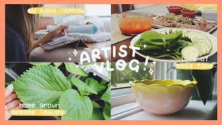 ARTIST VLOG 01 ✿ drawing practice, hurricane elsa, and my time in new york