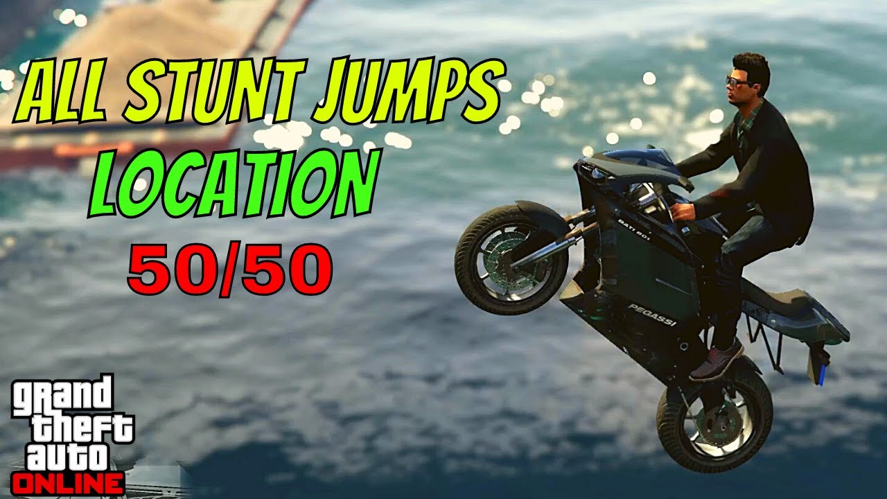Gta 5 Online All Stunt Jumps All Stunt Jumps In GTA 5 online | All Stunt Jumps Locations In GTA Online - YouTube