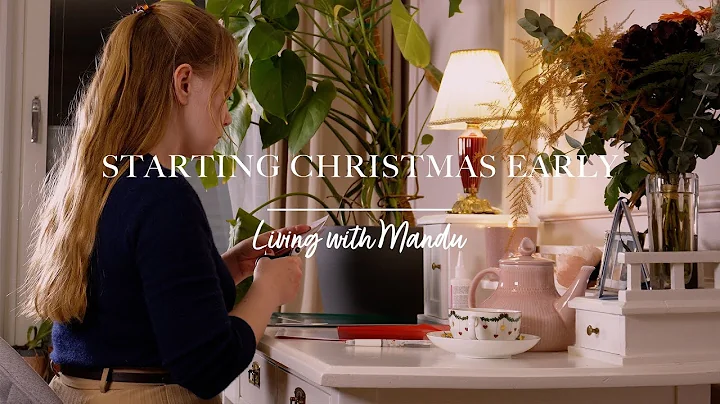 🎄 Starting Christmas Early | Slow, Cozy Day at Home | Living Alone in Sweden