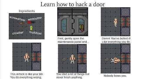Tutorial : How to hack a door on Unitystation [Outdated]