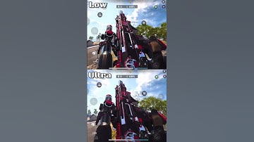 Warzone Mobile LOW vs ULTRA Graphics