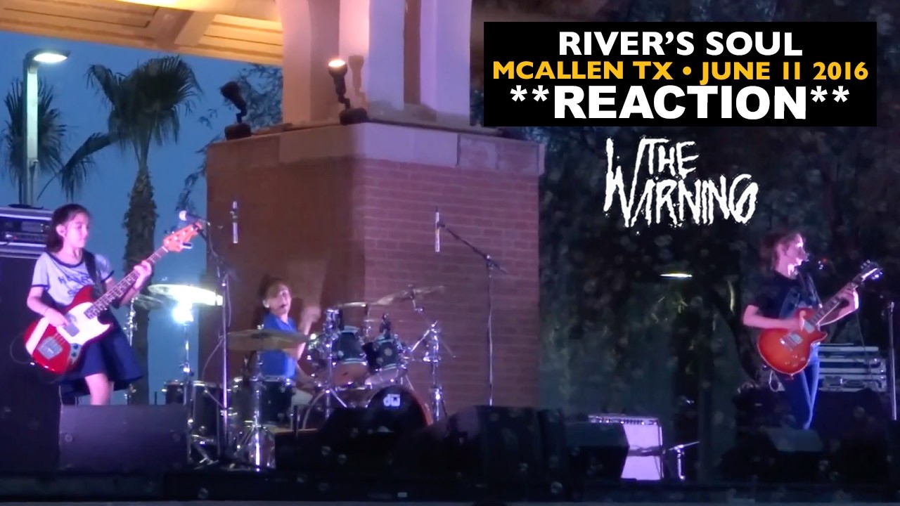 Musicians REACT to The Warning: River's Soul (June 11 2016 Sunset Festival, McAllen TX)