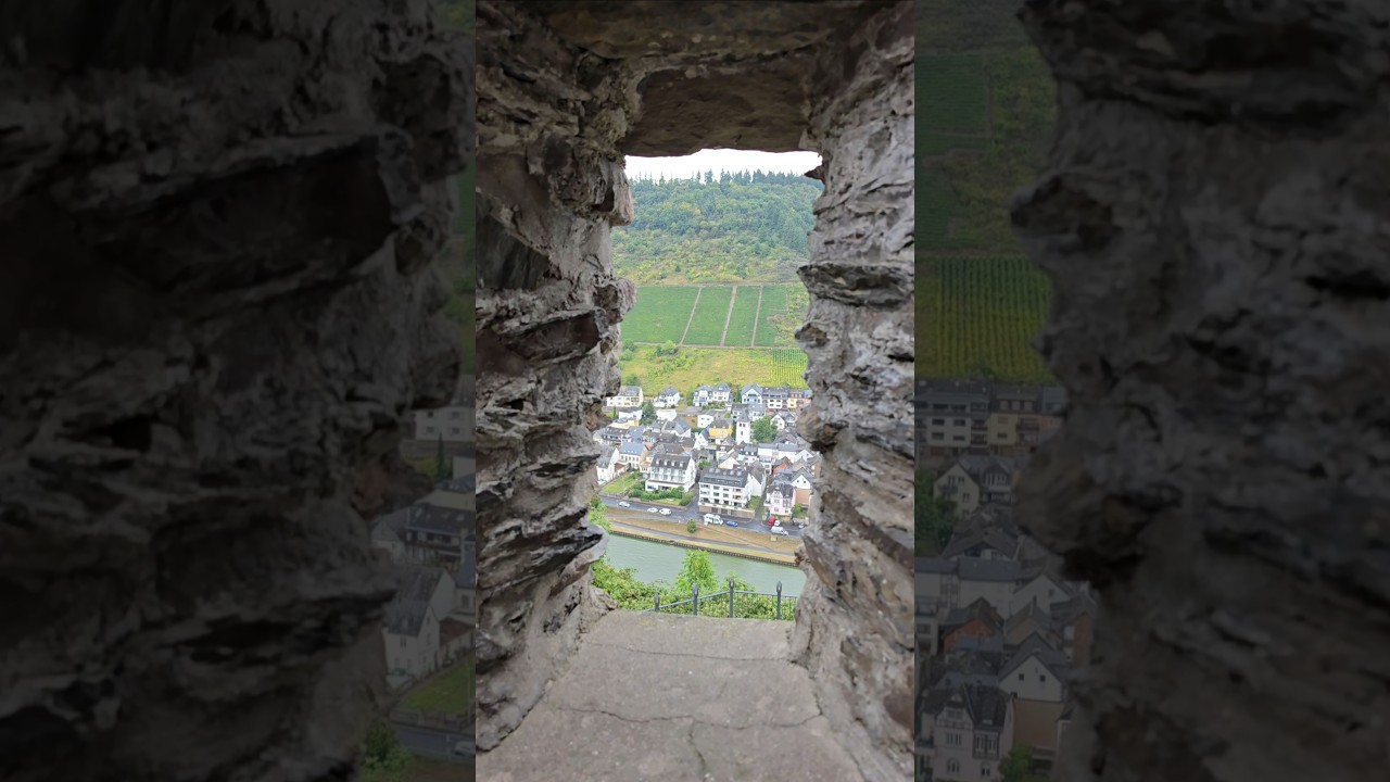 Relaxing on a Medieval Castle Terrace in Germany | Stunning Scenic Views & Historic Beauty