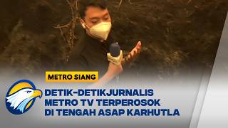 Download lagu Momen Ketika Jurnalis Metro TV Terperosok ke Gorong-Gorong Di Tengah Kepungan Asap - [Metro Siang]