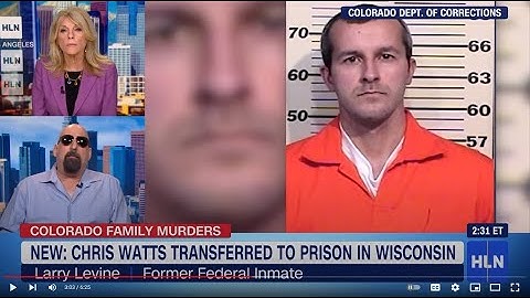 Killer Chris Watts Moved to Wisconsin after being Assaulted and Beat-up in Colorado Prison