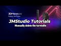 Jmstudio tutorials manually delete the turntable