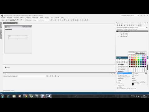 [Tuto VB] Modifier La couleur du ProgressBar (Toute couleur) [FR] [HD]