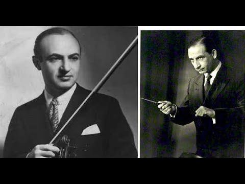 Louis Kaufman & Walter Goehr: Barber: Violin Concerto (1st recording Luzern 1951)