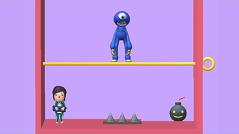 Squid Pin 3D | Huggy Wuggy Pull The Pin level 64 - 67 Gameplay