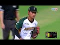 05/31 樂天 VS 台鋼 一局上，胡冠俞的守備練習局，單局連續處理三個出局數幫助江承諺完成三上三下