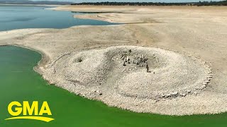 Spanish Stonehenge revealed due to recordbreaking drought l GMA