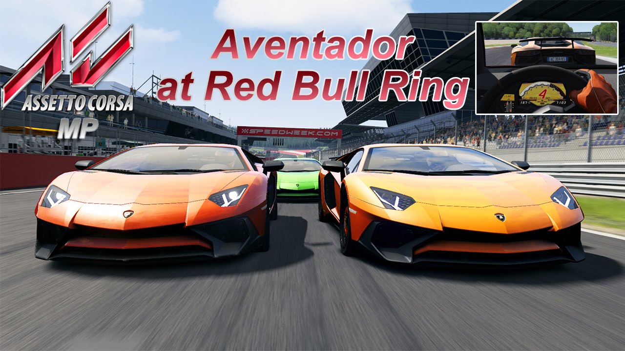 multiplayer master Assetto Corsa MP - Aventador at Red Bull Ring