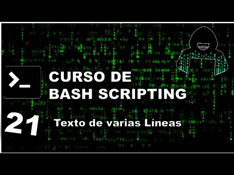 Imprimir texto de varias líneas | 21 - Curso de Bash Scripting