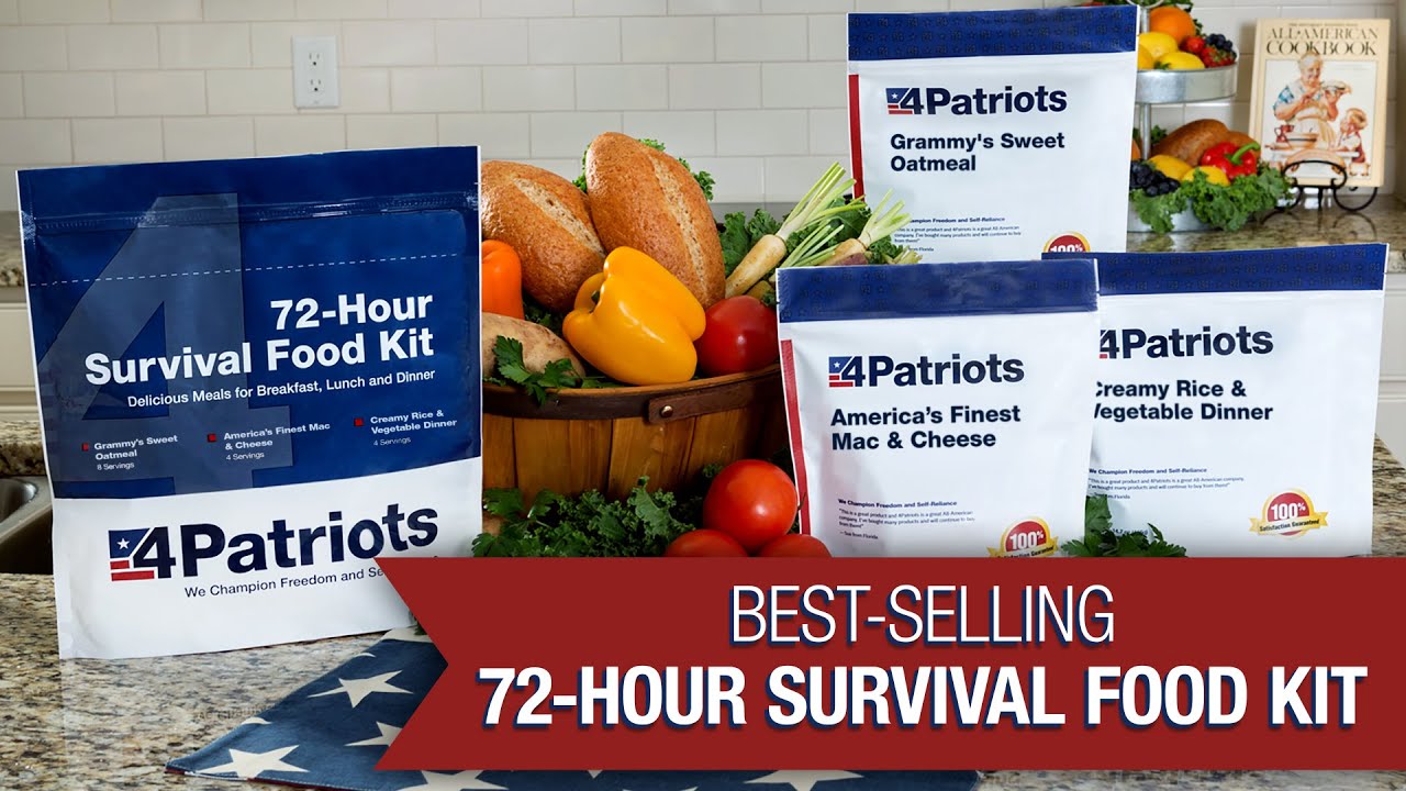 72-Hour Survival Food Kit | 4Patriots