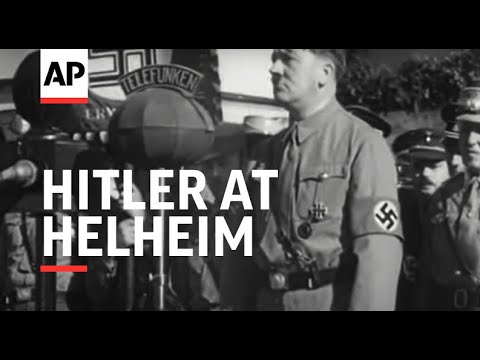 Hitler Addresses Steel Helments At Helheim - Sound