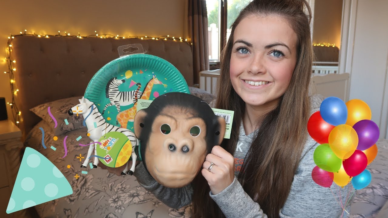 Jungle Theme Party Supply Haul || 1st & 5th Birthday Prep! 🎈🐻🐼🐯🦁🐵🌿🌴