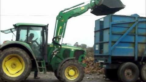 Loading fodder beet 2012