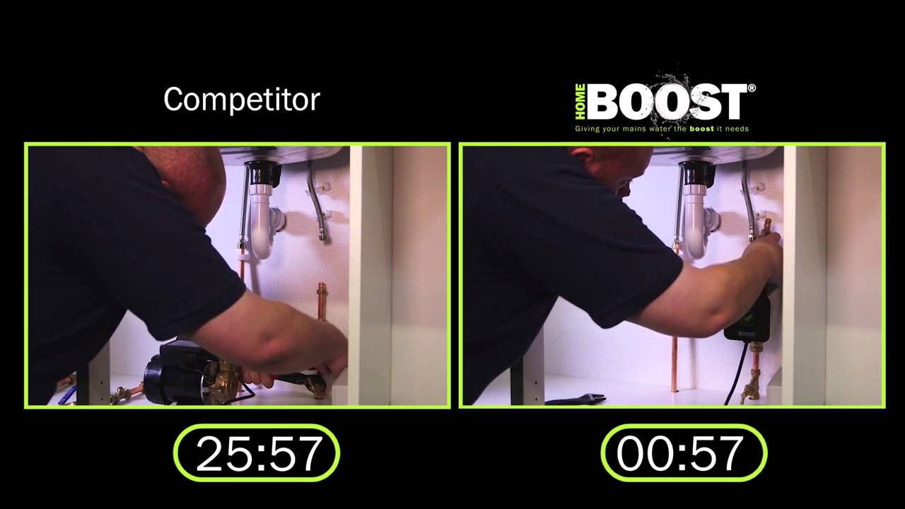 Salamander Home Boost Pump Quick Installation YouTube