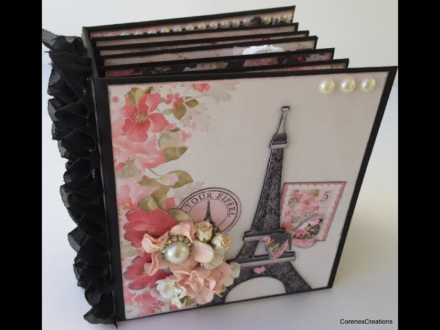 Baby Girl Mini Scrapbook Album August 2015 *SOLD* 